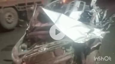 धरमपुरी: गणेश घाट की नई सड़क पर कार अनियंत्रित होकर दुर्घटनाग्रस्त, एक की मौत, दो घायल