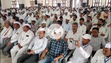 चूरू: चूरू में कांग्रेस का 'वोट चोर गद्दी छोड़' कार्यक्रम, सांसद सहित विधायक रहे मौजूद