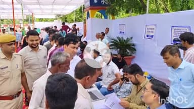 भीलवाड़ा: भीलवाड़ा में शहरी व ग्रामीण सेवा शिविरों का हुआ आगाज, पहले दिन नगर निगम में आयोजित शिविर में उमड़े लोग