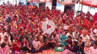 सरदारशहर: श्रीमद् भागवत कथा का तृतीय दिवस गांव साडासर तहसील भानीपुरा जिला चूरु कथा वाचक शंकर दास जी महाराज