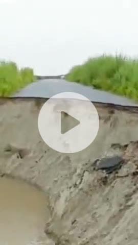 नरवल: नरवल तहसील के दोमानपुर गंगा घाट पर कटान की समस्या गंभीर, उन्नाव को जोड़ने वाला मार्ग कटान में बहा
