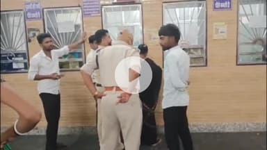 बिरला टपरिया बस्ती में पत्नी से मारपीट करने वाले पति को पुलिस ने किया गिरफ्तार, कोर्ट में पेश