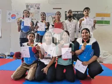 69 वि जिला स्तरीय शिक्षा विभाग द्वारा आयोजित ताइक्वांडो व कराटे प्रतियोगिता में खिलाड़ियों ने जीते 8 स्वर्ण पदक @churu