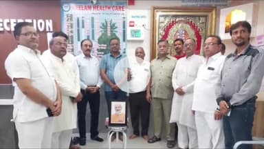 मथुरा: देश के प्रधानमंत्री नरेन्द्र मोदी के जन्मदिन पर रक्तवीरों ने नीलम हेल्थ केयर में किया रक्तदान