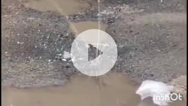 शंभूगंज: शंभूगंज बाजार में पीएचइडी का पाइप फटने से सड़कों पर बहा हजारों लीटर पानी