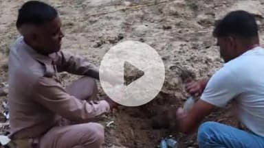 फतेहाबाद: एसीपी शमशाबाद की मौजूदगी में निबोहरा थाने में रखी शराब को कराया गया नष्ट, 18 मुकदमों में पकड़ी गई थी शराब