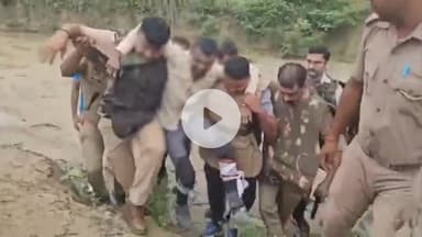 खड्डा: कुशीनगर-पिपराइच पुलिस मुठभेड़ में पिपराईच दीपक गुप्ता हत्याकांड में वांछित गोतस्कर घायल होकर गिरफ्तार