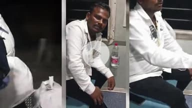 मथुरा: दिल्ली से मथुरा लाए जा रहे एक्सप्रेस ट्रेनों में मांस, मथुरा स्टेशन पर सप्लायर उतरा, वीडियो हुआ वायरल