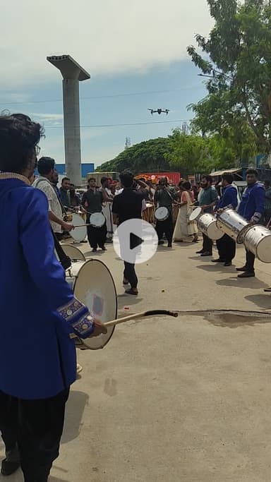 Vishwakarma Puja  at TATA project Chennai