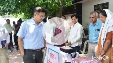 दौसा: दोसा के बजरंग मैदान में शहरी सेवा शिविर का शुभारंभ, जिला कलेक्टर ने किया शिविर का निरीक्षण