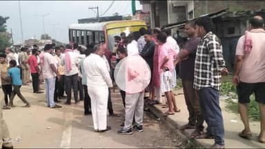 जौनपुर: रोडवेज बस की टक्कर से बाइक सवार घायल, किया गया बीएचयू रेफर