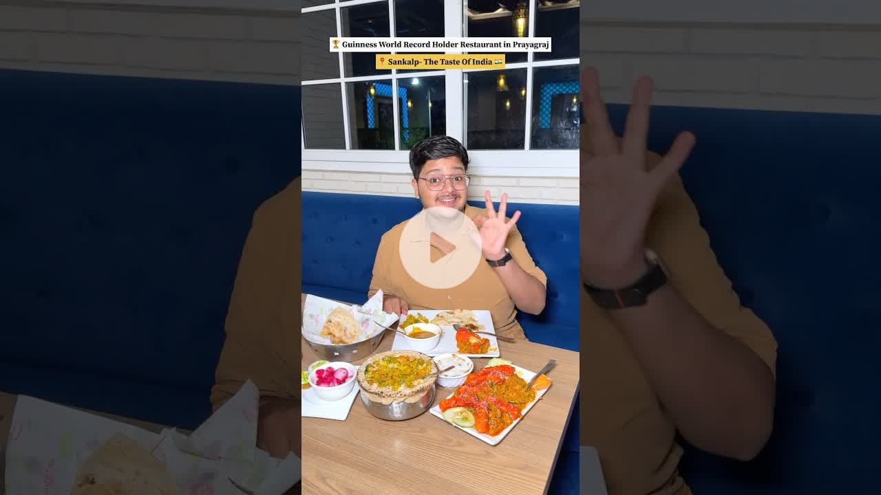 Sankalp–The Taste of India🇮🇳 #purevegrestaurant #prayagraj #southindianfood #northindianfood