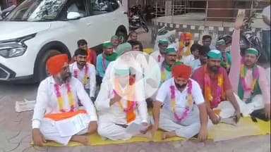 शाहजहांपुर: कलेक्ट्रेट में भारतीय किसान यूनियन चढूनी ने धान, बाजरा और मक्का की खरीद तथा बाढ़ प्रभावित किसानों को मुआवजा की मांग की