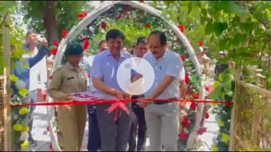 झालरापाटन: झालावाड़ पीजी कॉलेज में जिला कलेक्टर ने नव निर्मित ओपन जिम का विधिवत उद्घाटन किया, फीता काटकर