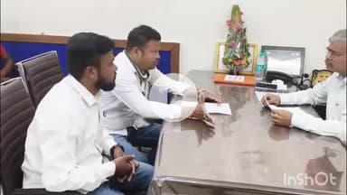 जगदलपुर: युवा कांग्रेस ने महारानी अस्पताल जगदलपुर में व्याप्त अव्यवस्थाओं को लेकर अस्पताल अधीक्षक डॉ संजय प्रसाद को सौंपा ज्ञापन