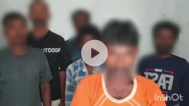 मनसाही: मनसाही में पुलिस ने शराब पीकर हंगामा करने के आरोप में 6 अभियुक्तों को किया गिरफ्तार