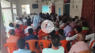 नबीनगर: थाना परिसर में आगामी दुर्गा पूजा को लेकर शांति समिति की बैठक आयोजित