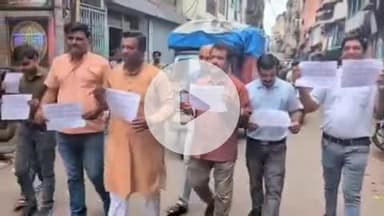 हुज़ूर: भोपाल में किराना व्यापारी महासंघ ने 1000 से अधिक दुकानों पर "स्वदेशी अपनाओ" पोस्टर लगाकर अभियान की  शुरुआत की