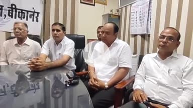 बीकानेर: भारत के मुख्य न्यायाधीश बी.आर. गवाई शनिवार को बीकानेर आएंगे, बार एसोसिएशन ने कोर्ट परिसर में प्रेस वार्ता कर दी जानकारी