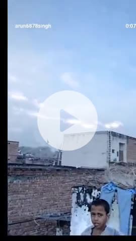 #baldeo mathura me# बर्फ girne lagi #hai@