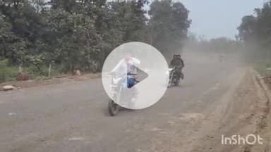 बुदनी: बुधनी-सलकनपुर हाईवे पर ठेकेदार की लापरवाही से उड़ी धूल, नवरात्रि में श्रद्धालु होंगे परेशान