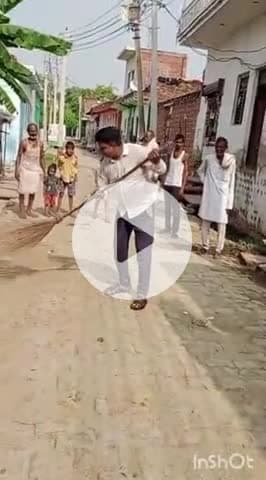 खेरागढ़: नगला उदैया गांव की गलियों में भाजपाइयों ने चलाया सफाई अभियान, दिया स्वच्छता का संदेश