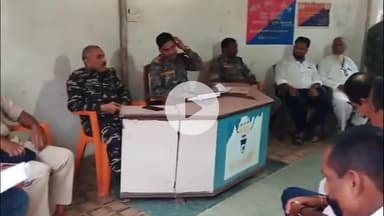 गिरिडीह: दुर्गा पूजा को लेकर अहिल्यापुर थाना परिसर में शांति समिति की बैठक आयोजित