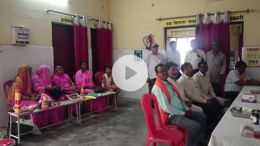 सामुदायिक स्वास्थ्य केंद्र लखानी पट्टी में किया गया स्वास्थ्य शेर मिलने का आयोजन