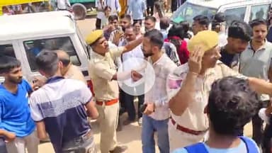 बीकानेर: विजडम कंप्यूटर सेंटर में परीक्षा के दौरान कंप्यूटर अचानक बंद हुआ, अभ्यर्थियों ने किया हंगामा, मौके पर पहुंची पुलिस