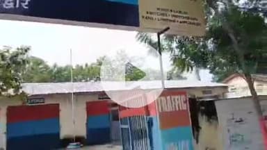 रूड़की: बोट क्लब के पास यातायात पुलिस के कार्यालय पर भारतीय किसान यूनियन ने यातायात निरीक्षक से की मुलाकात