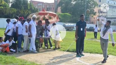 सासाराम: फजलगंज स्टेडियम में आयोजित हुई राज्यव्यापी दिव्यांगजन खेल प्रतियोगिता