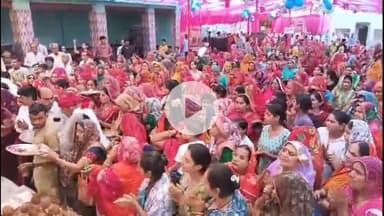 सरदारशहर: पीरजी की दरगाह में चल रही श्रीमद् भागवत कथा के छठे दिन बाल लीलाओं का हुआ वर्णन, भगवान के भजनों पर श्रद्धालु झूमे