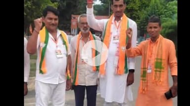 नगर नौसा: नगरनौसा भाजपा मंडल अध्यक्ष अभिनंदन पांडे ने कहा, 2025 में बनेगी एनडीए सरकार