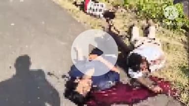 खुरई: खुरई पठारी रोड पर दो बाइकों की टक्कर, सड़क पर गिरे घायलों को पिकअप ने कुचला, दो की मौत, दो घायल सागर रेफर