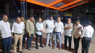 खंडवा नगर: तुलसी उत्सव समिति द्वारा विराट कवि सम्मेलन का आयोजन, आयोजकों ने की व्यवस्था की जाँच