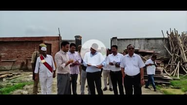 मंझनपुर: डीएम ने मंझनपुर स्थित कल्याण मण्डपम निर्माण का लिया जायजा, गुणवत्तापूर्ण कार्य समय पर पूर्ण करने के दिए निर्देश