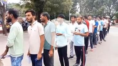 लाडपुरा: चतुर्थ श्रेणी सीधी भर्ती परीक्षा कोटा में 63 परीक्षा केंद्रों पर कड़ी सुरक्षा व्यवस्था में शुरू, अभ्यर्थियों की जांच