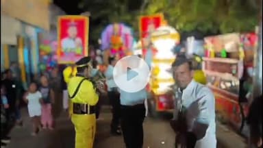 शाहबाद: नगर पालिका से बाल रामलीला चौक की शिव बारात की शोभायात्रा निकाली गई