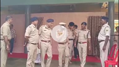 गया टाउन सीडी ब्लॉक: गया के विष्णुपद मंदिर पहुंचे आईजी और एसएसपी, राष्ट्रपति के आगमन को लेकर किया निरीक्षण