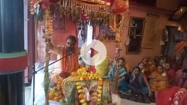 खंडवा नगर: समाजसेवी गणेश भावसार ने बताया कि 
बड़ा ओंकारेश्वर मंदिर में सुरेशानंद शास्त्री जी मुख्य से कृष्णलीला प्रमोद जैन जगदीश चौ