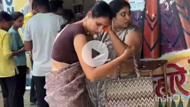 भीलवाड़ा: भीलवाड़ा में चपरासी भर्ती परीक्षा के दूसरे दिन सेंटर्स पर फीमेल कैंडिडेट की संख्या रही अधिक, हाथ में धागे और कान की बाल