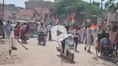 ग्वालियर गिर्द: ग्वालियर की सड़कों पर कांग्रेस का प्रदर्शन, भाजपा पर भ्रष्टाचार का आरोप