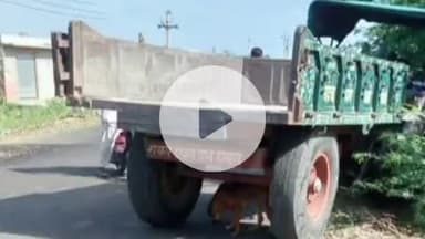 बाड़मेर: सदर थाना इलाके में रानीगांव फांटे के पास तेज रफ्तार ट्रैक्टर ने मोटरसाइकिल को मारी टक्कर, मोटरसाइकिल सवार युवक घायल