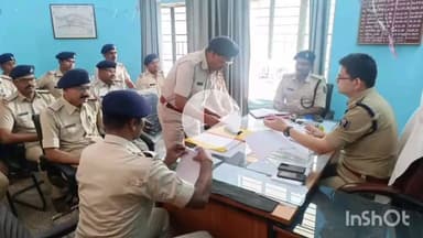 मुंगेर: पुलिस अधीक्षक द्वारा मुफस्सिल थाना के लंबित मामलों की समीक्षा की गई