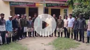 पलिया: दुधवा टाइगर रिजर्व में मानसून सत्र के लिए ग्रीन सोल्जर्स को मिले सुरक्षा गम बूट