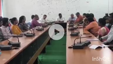 शिकारीपाड़ा: शिकारीपाड़ा प्रखंड सभागार में पंचायत समिति सदस्यों की मासिक बैठक आयोजित की गई