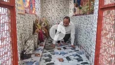 नौगावां सादात: अलीनगर नौगांवा सादात स्थित चामुंडा मंदिर में भाजपाइयों ने साफ-सफाई कर दिया स्वच्छता का संदेश