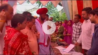 झालरापाटन: प्रभारी मंत्री ओटाराम ने जुनाखेड़ा मे ग्रामीण सेवा शिविर का निरीक्षण करअधिक से अधिक लोगो को लाभान्वित करने के दिए निर्देश