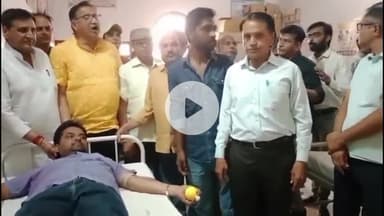 चूरू: सेवा पखवाड़ा के तहत नई सड़क स्थित पीएचसी पर रक्तदान शिविर का आयोजन, विधायक हरलाल सहारण रहे मौजूद