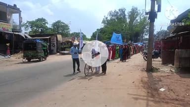 घाघरा: विश्व शांति दिवस पर राज विद्या केंद्र द्वारा घाघरा में प्रभात फेरी का आयोजन